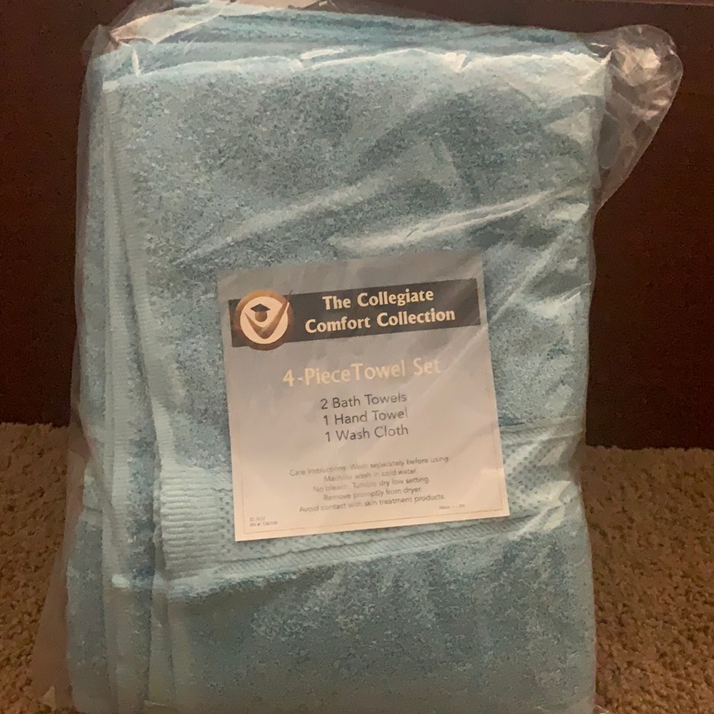 4 piece towel set